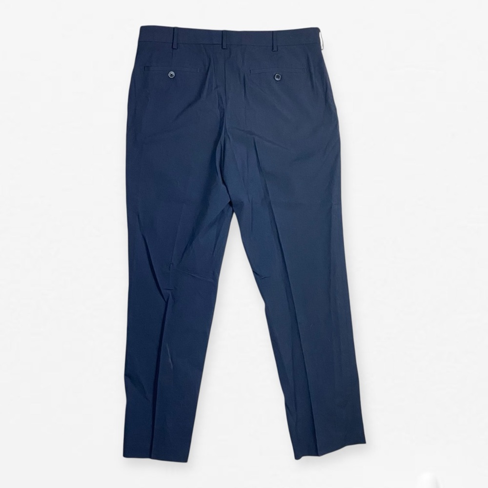 Van Heusen Blue Chinos Tailored Flex Fit Dress work pants 34x30 - Picture 6 of 7